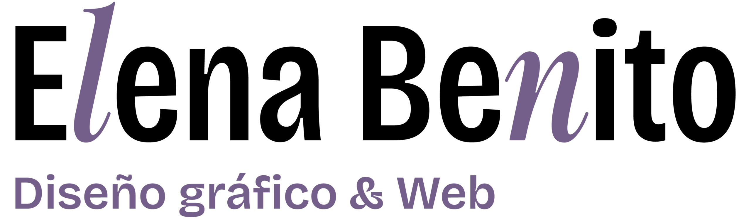 Diseño gráfico & Web – Elena Benito